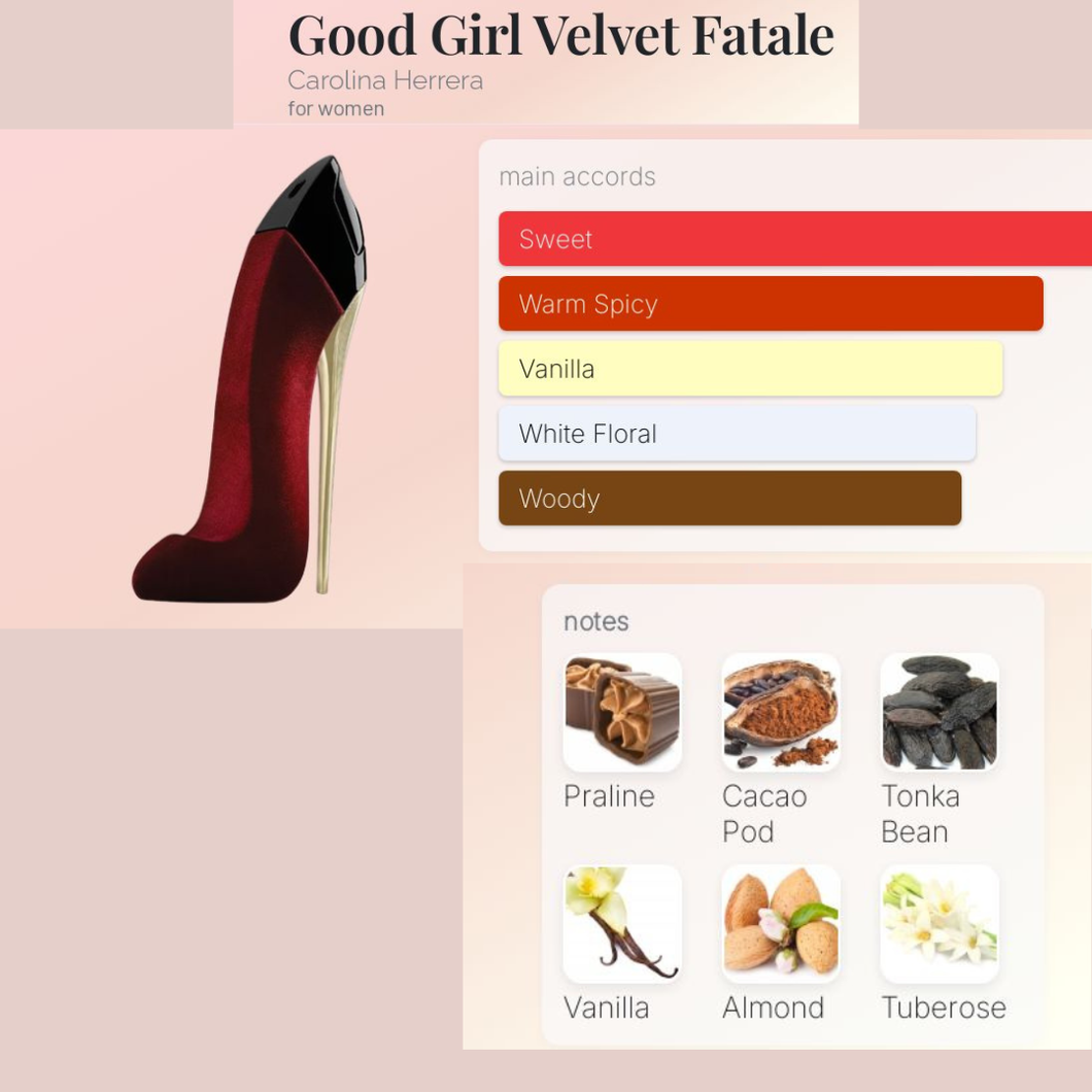 Good Girl Velvet Fatale